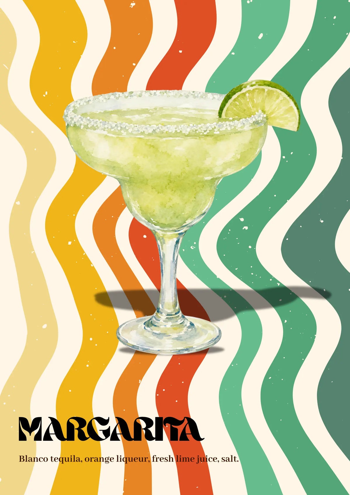 Affiche Margarita à Imprimer – Poster Cocktail Décoration